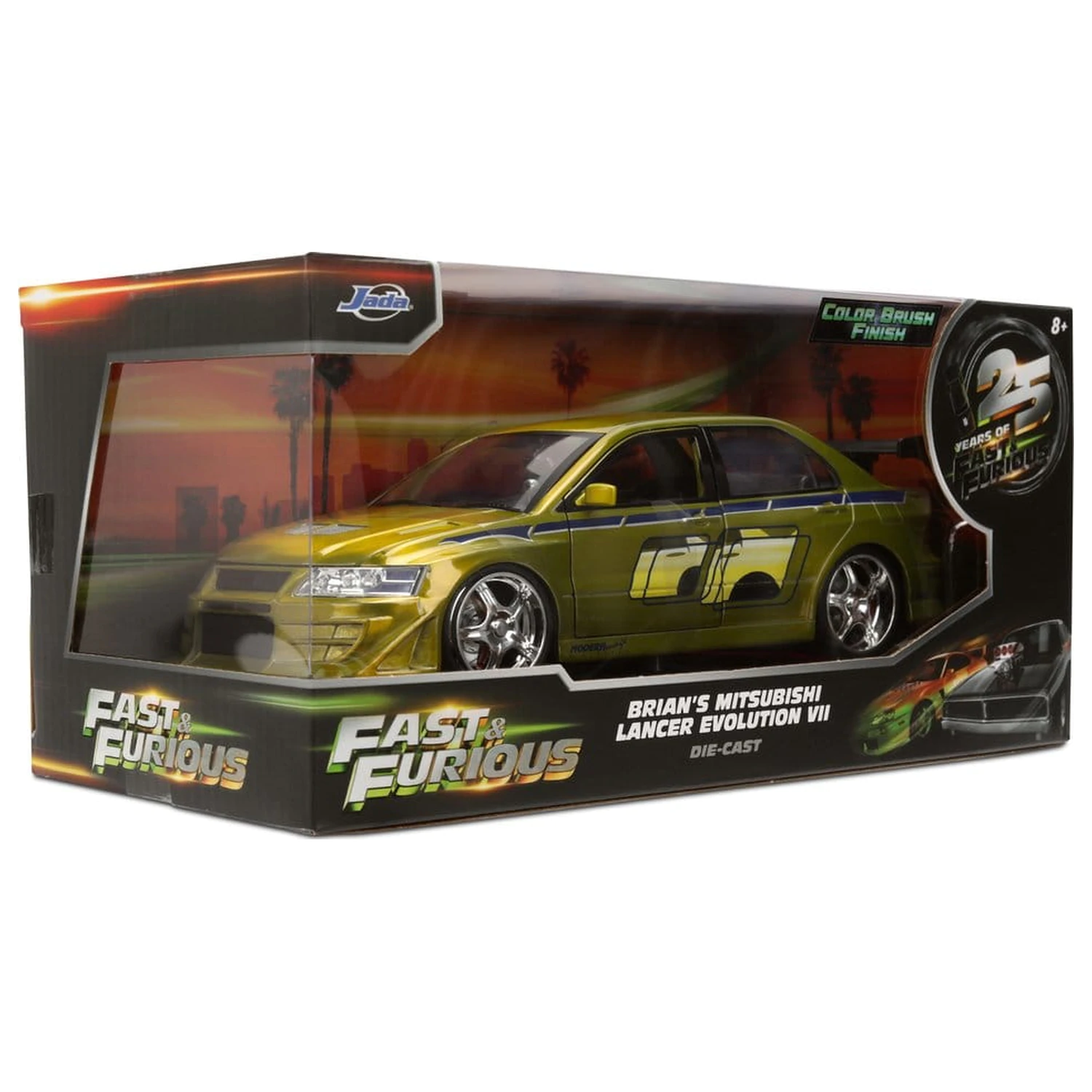 Fast & Furious Diecast Model 1/24 Anniversary Mitsubishi  product photo