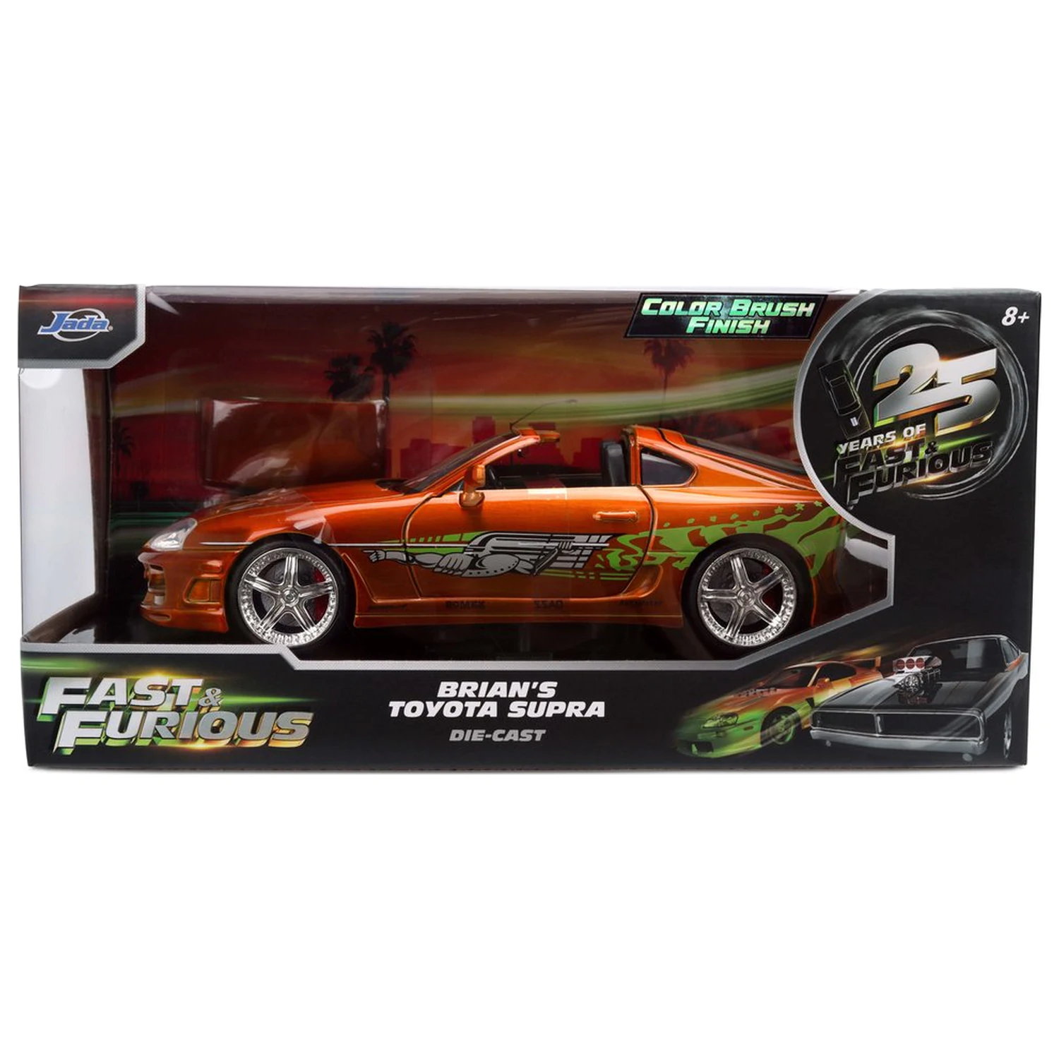 Fast & Furious Diecast Model 1/24 Anniversary Toyota Supra  product photo