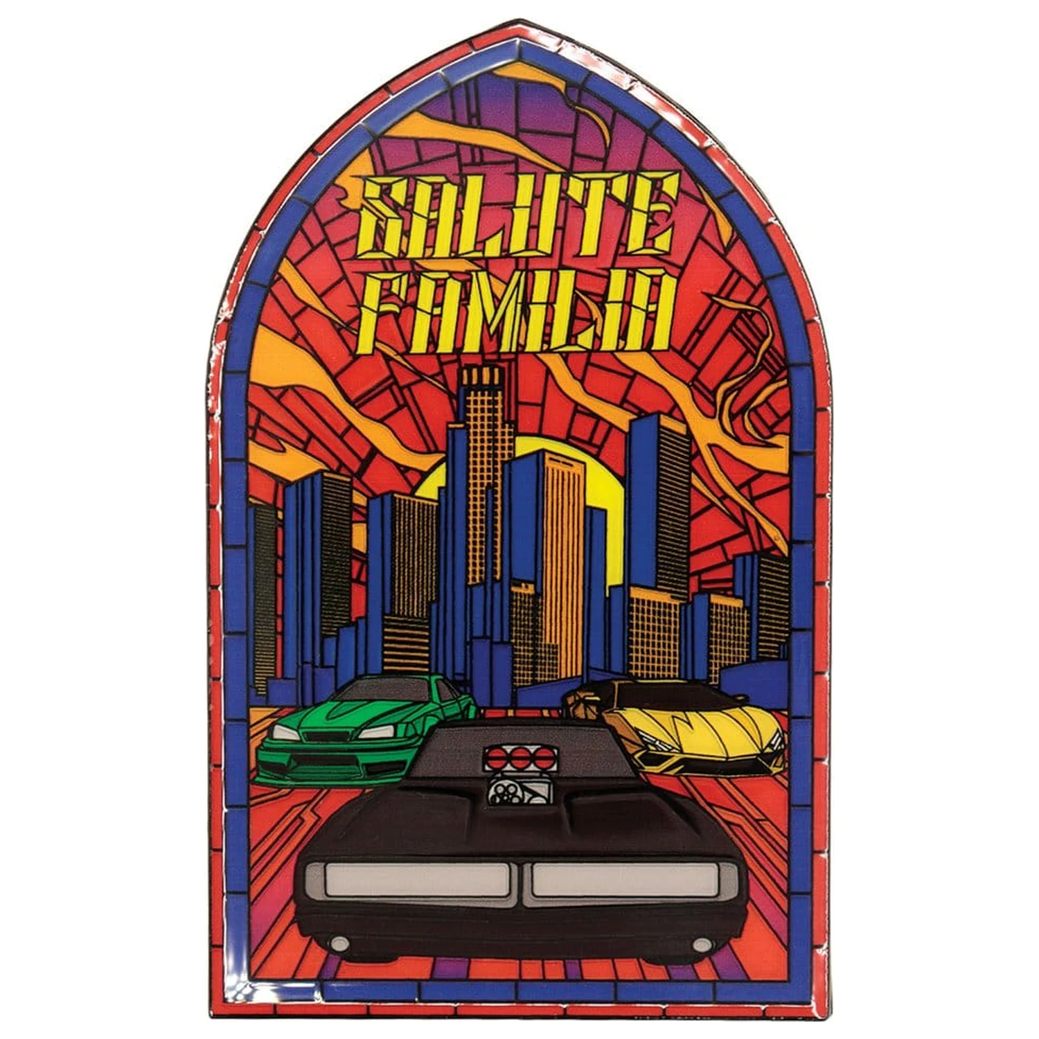 Fast & Furious Ingot Stained Glass Style Metal product photo