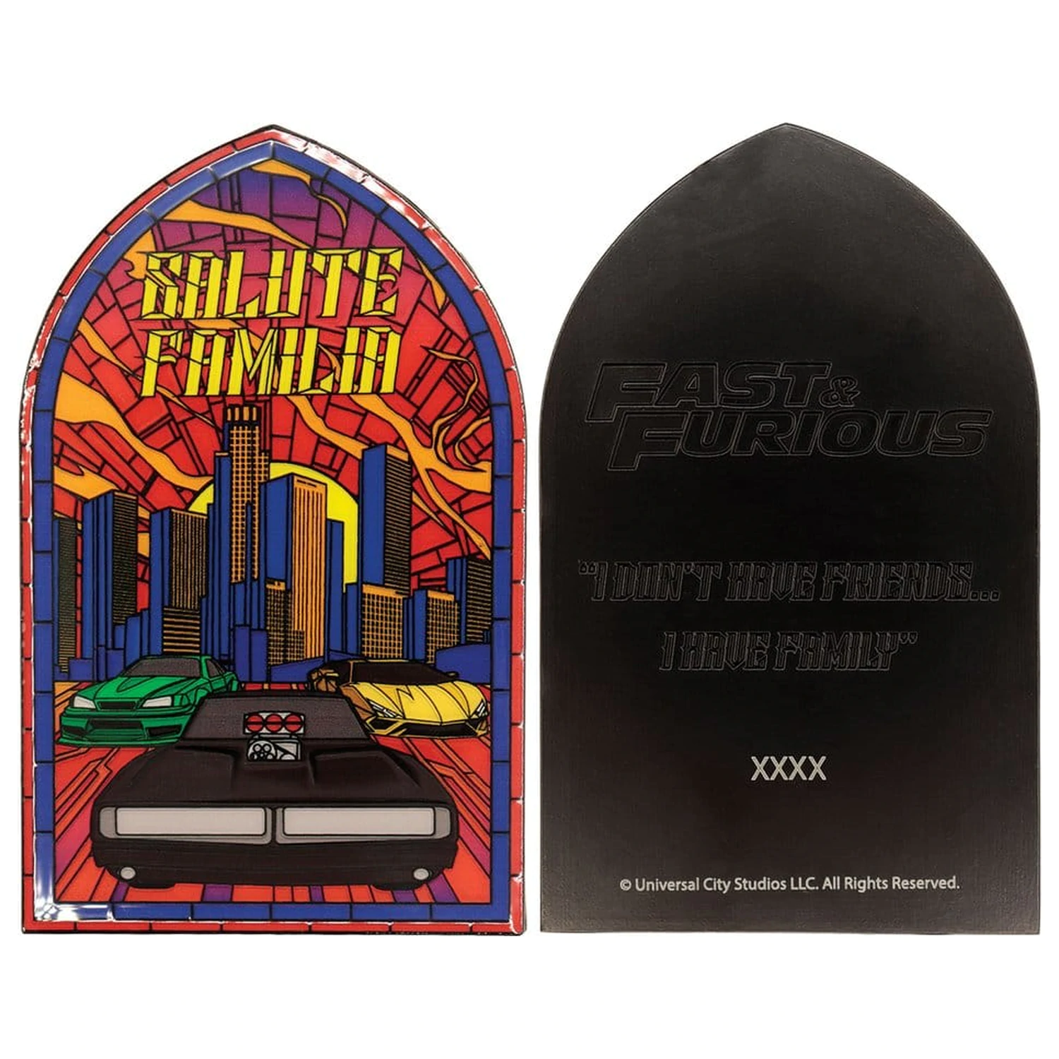 Fast & Furious Ingot Stained Glass Style Metal product photo