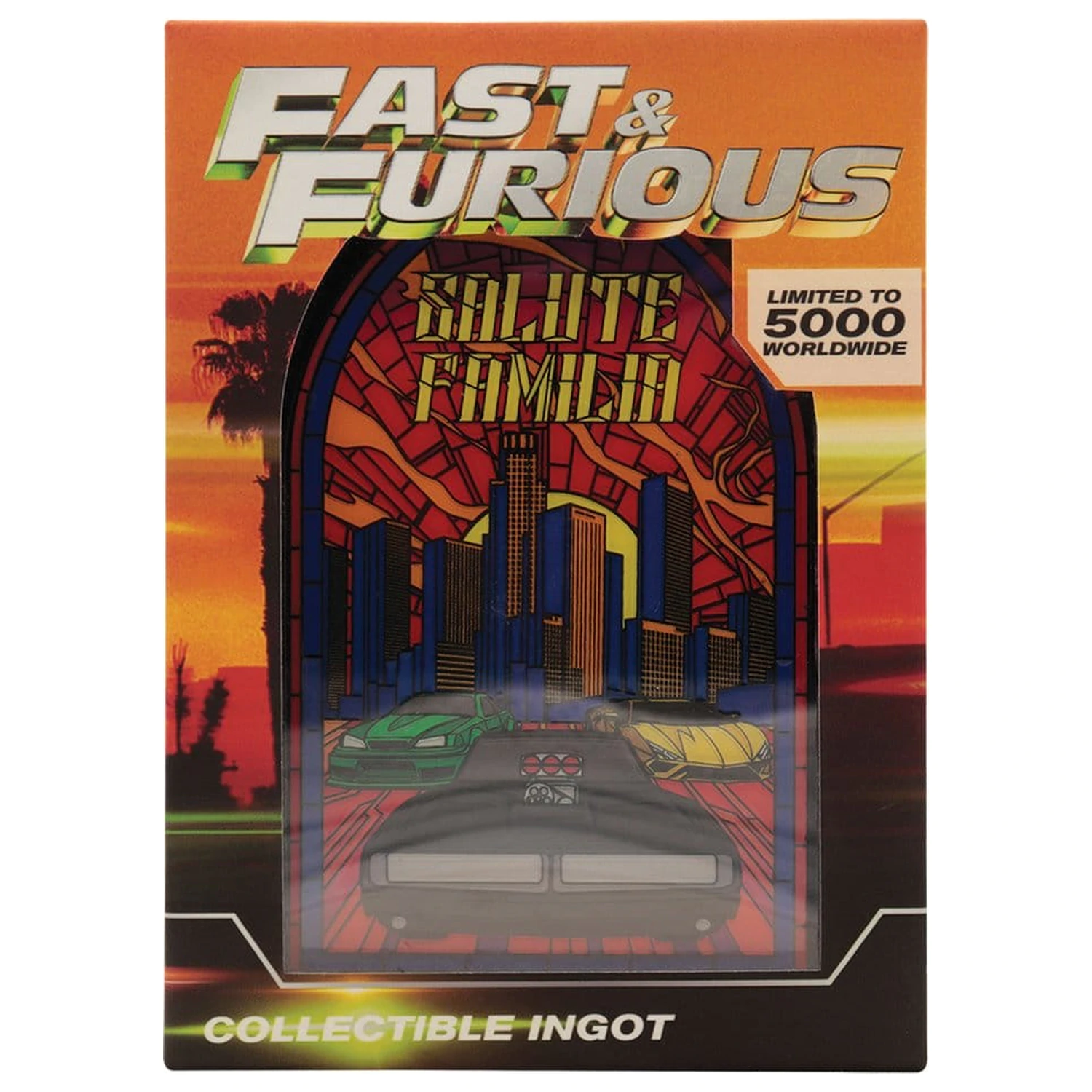 Fast & Furious Ingot Stained Glass Style Metal product photo