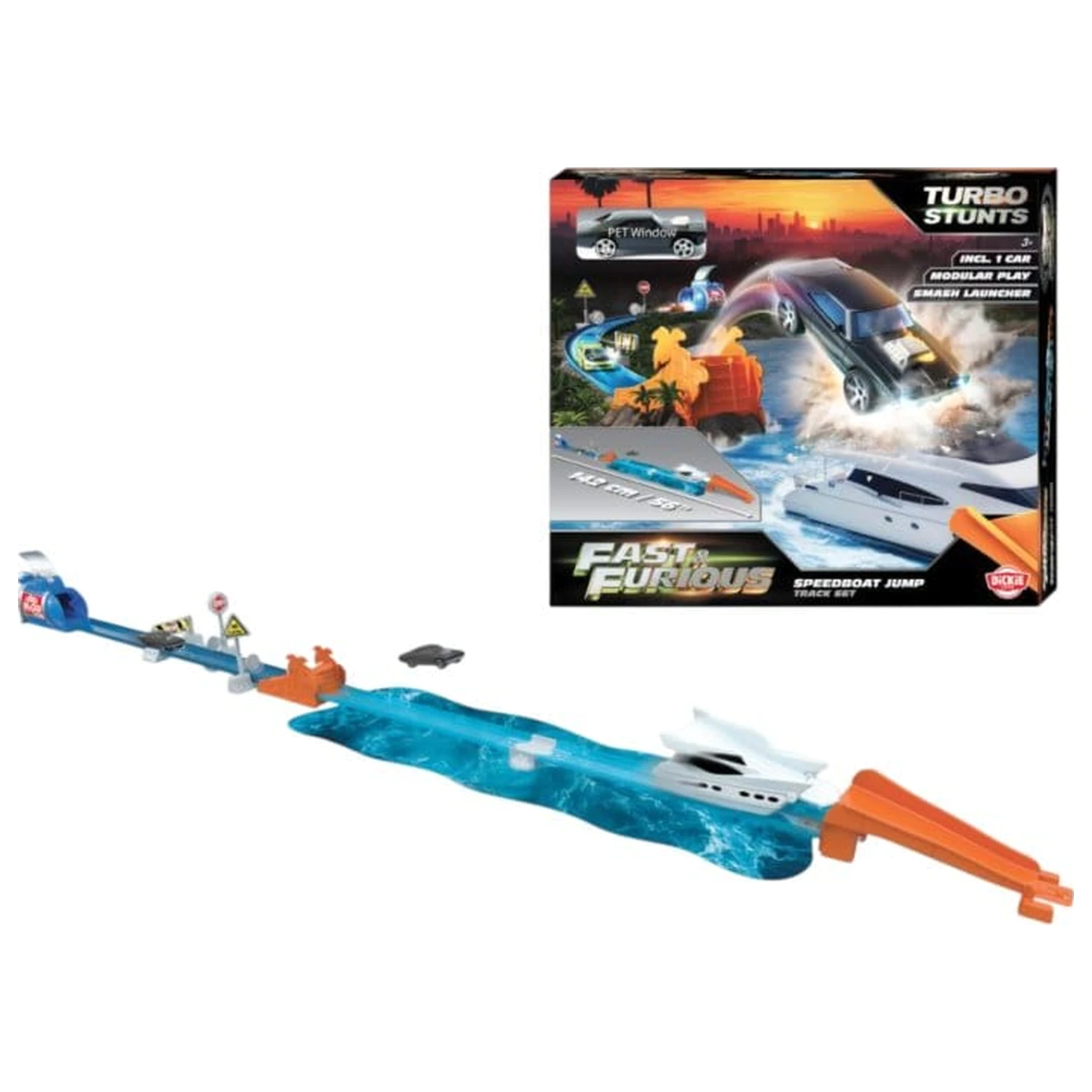Fast & Furious Playset Speedboat Jump 11 cm product photo