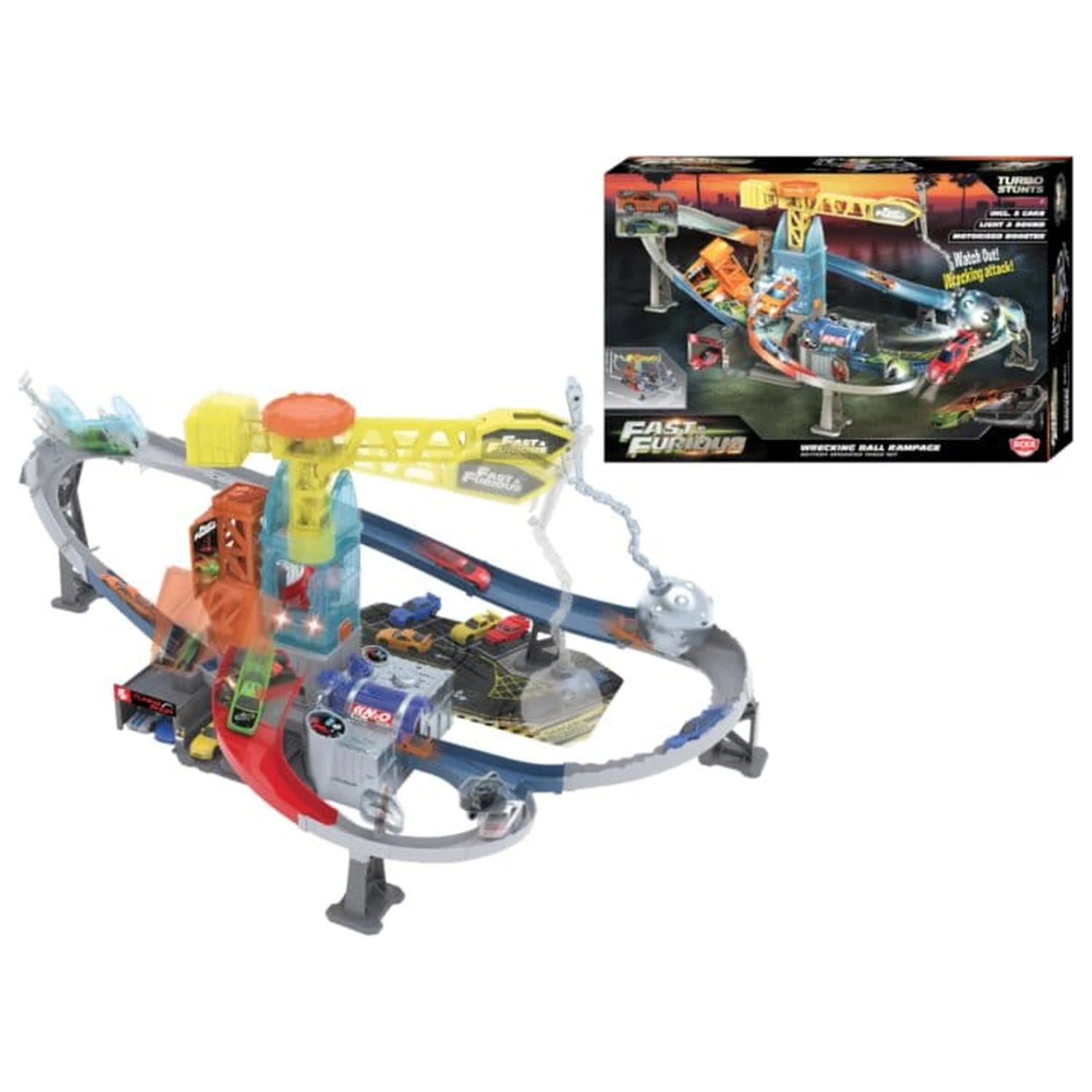 Fast & Furious Playset Wrecking Ball Rampage 37 cm product photo
