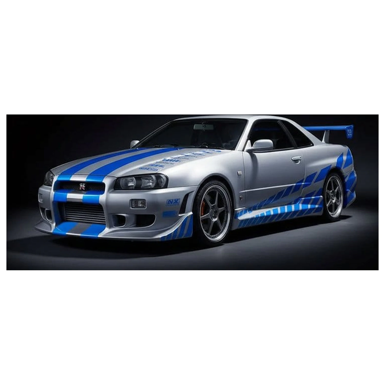 Fast & Furious Model Kit Brian's 1999 Nissan Skyline GT-R product photo