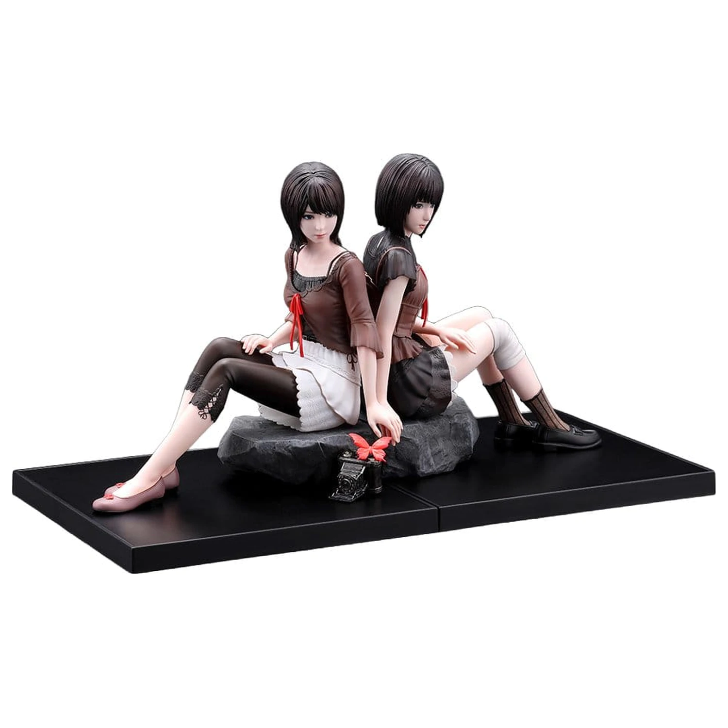 Fatal Frame II: Crimson Butterfly Remake Oshi Works PVC Figure Mio Amakura Mayu Amakura 16 cm product photo
