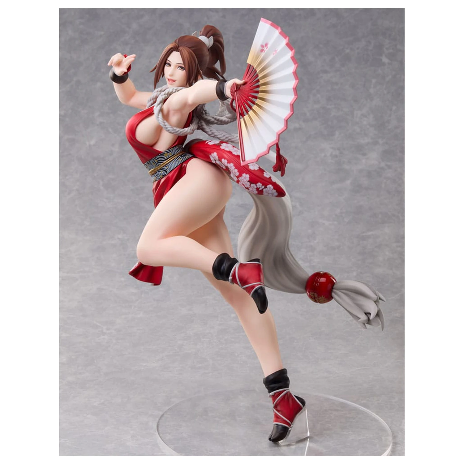 Fatal Fury: City of the Wolves B-Style PVC Statue 1/4 Mai Shiranui: Dance of the Cherry Blossom Storm Suzaku 40 cm     product photo