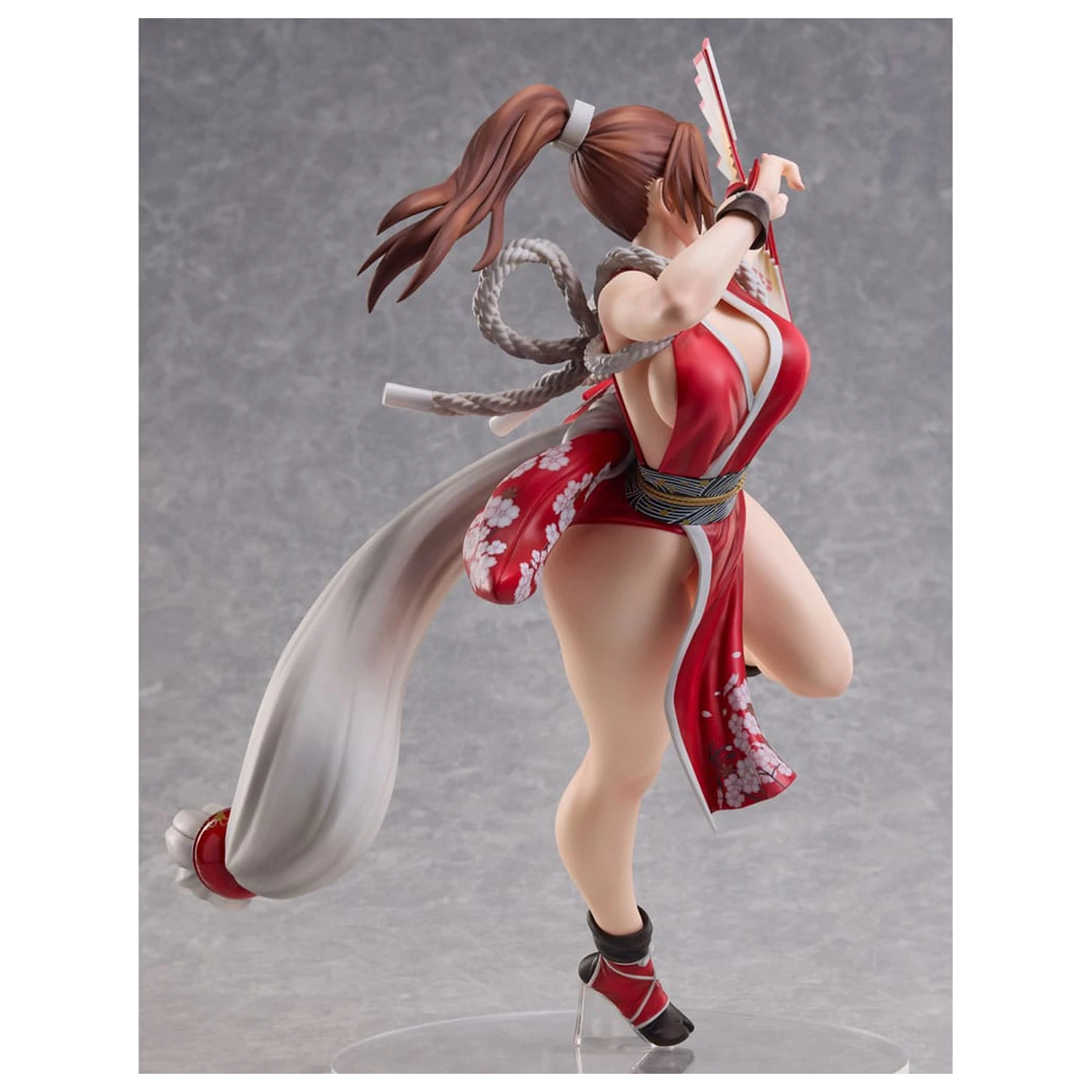 Fatal Fury: City of the Wolves B-Style PVC Statue 1/4 Mai Shiranui: Dance of the Cherry Blossom Storm Suzaku 40 cm     product photo