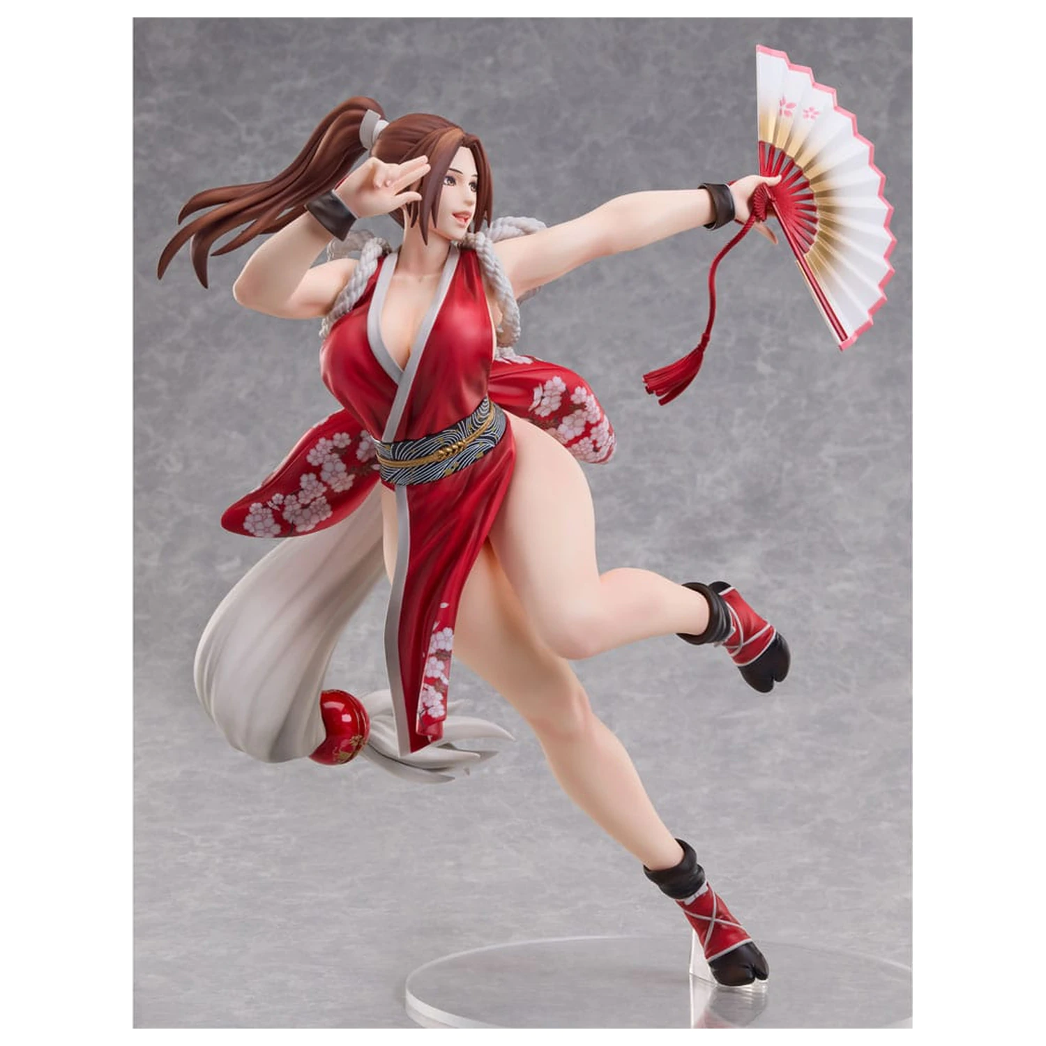 Fatal Fury: City of the Wolves B-Style PVC Statue 1/4 Mai Shiranui: Dance of the Cherry Blossom Storm Suzaku 40 cm     product photo