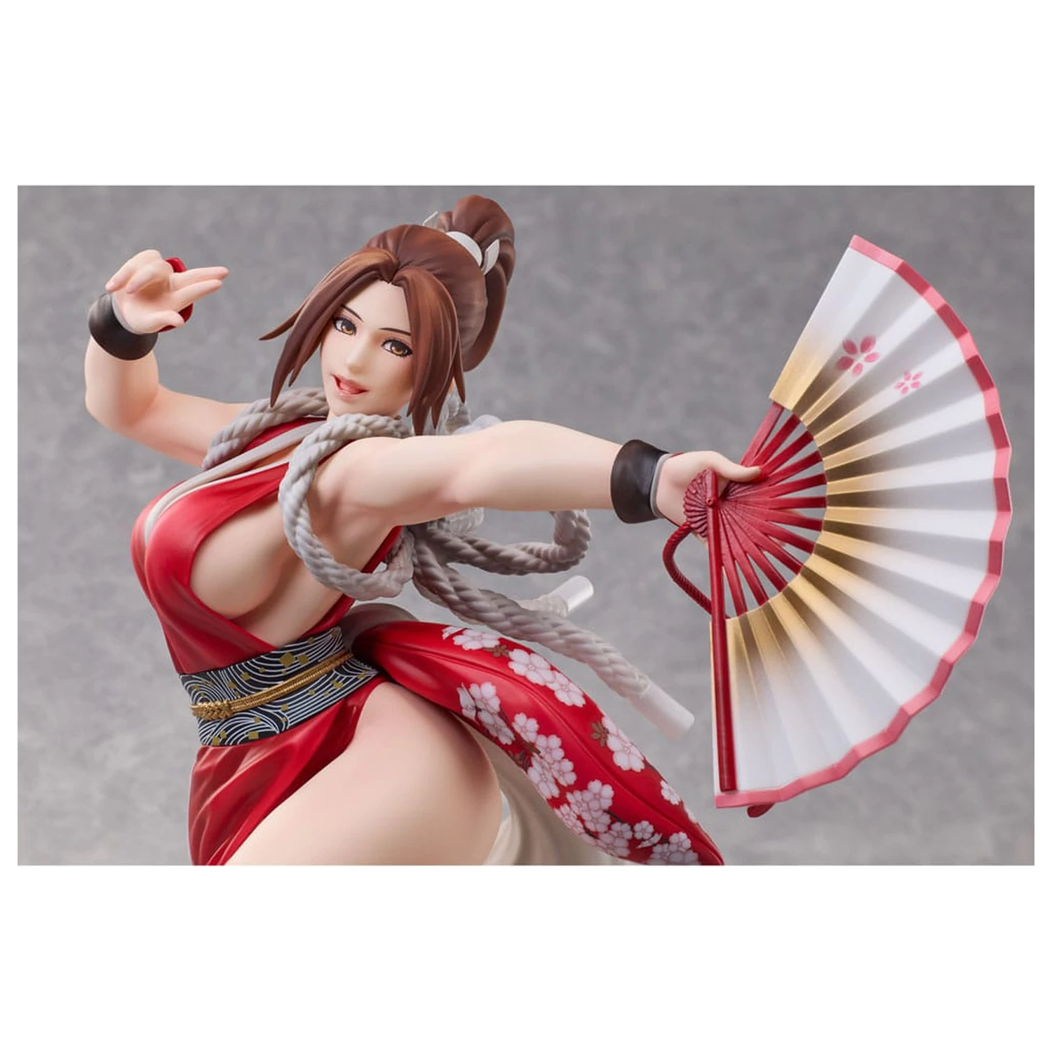 Fatal Fury: City of the Wolves B-Style PVC Statue 1/4 Mai Shiranui: Dance of the Cherry Blossom Storm Suzaku 40 cm     product photo