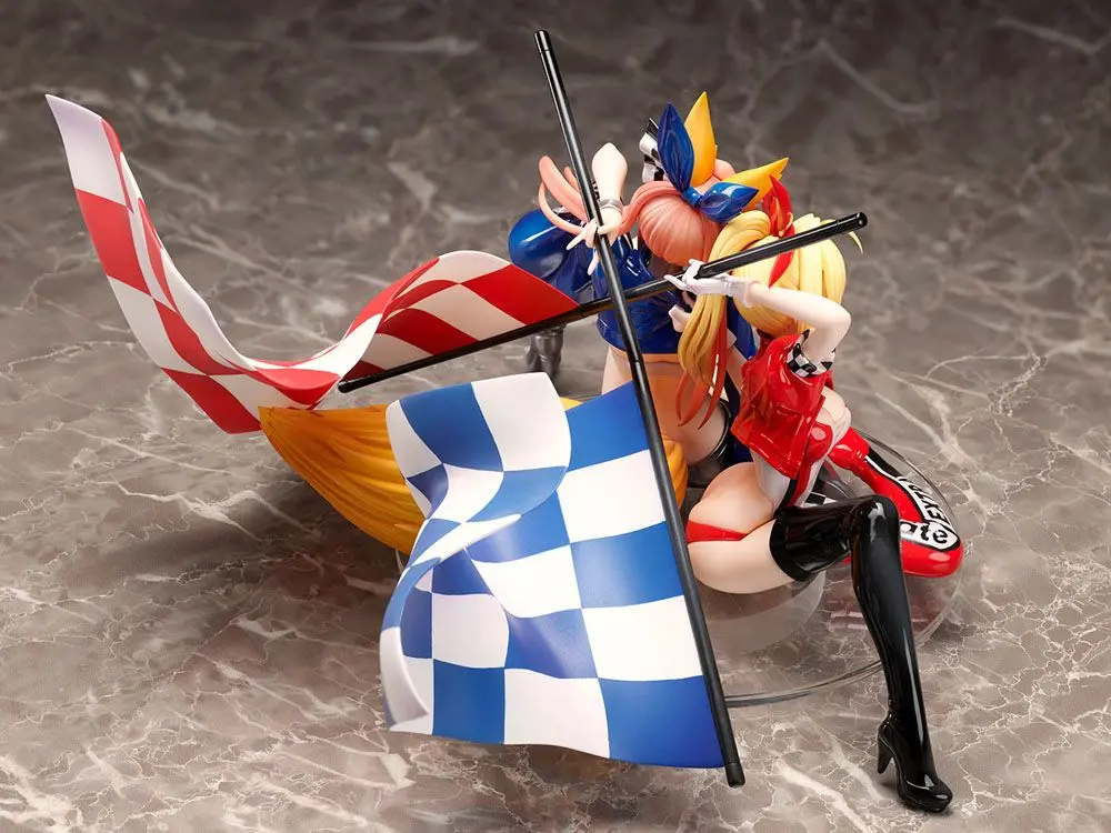 Fate/Extra PVC Statue 1/7 Nero Claudius &amp; Tamamo No Mae Type-Moon Racing Ver. 17 cm product photo