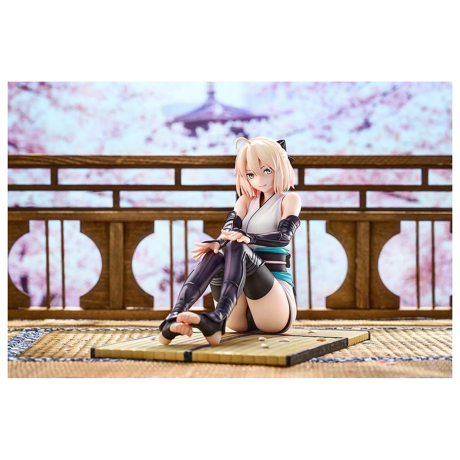 Fate/Grand Order PVC Statue 1/7 Saber Class servant Okita Souji Final Ascension Ver. 14 cm      product photo
