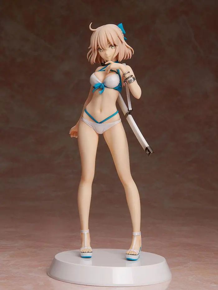 Fate/Grand Order Statue 1/8 Assassin Souji Okita Summer Queens Ver. 20 cm product photo