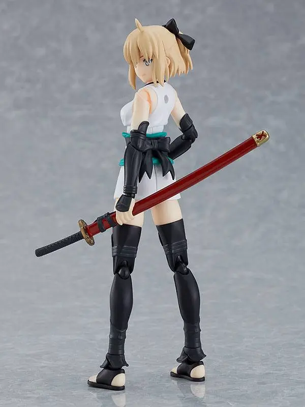 Fate/Grand Order Figma Action Figure Saber/Okita Souji 14 cm product photo