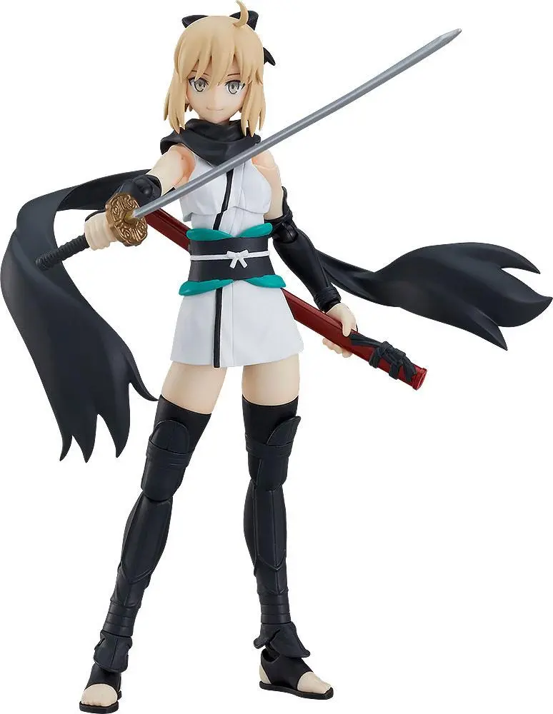 Fate/Grand Order Figma Action Figure Saber/Okita Souji 14 cm product photo