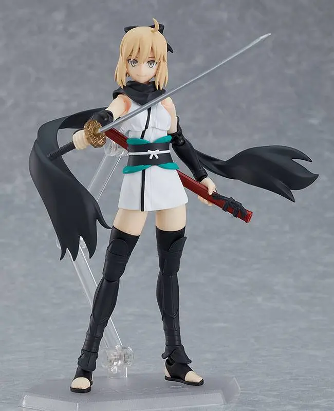 Fate/Grand Order Figma Action Figure Saber/Okita Souji Ascension Version 14 cm product photo