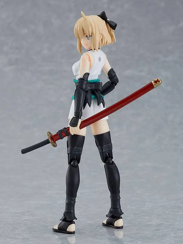Fate/Grand Order Figma Action Figure Saber/Okita Souji Ascension Version 14 cm product photo