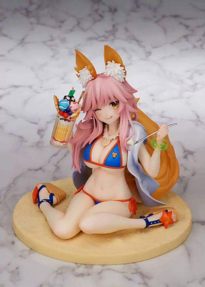Fate/Grand Order PVC Statue Lancer Tamamo no mae 16 cm product photo