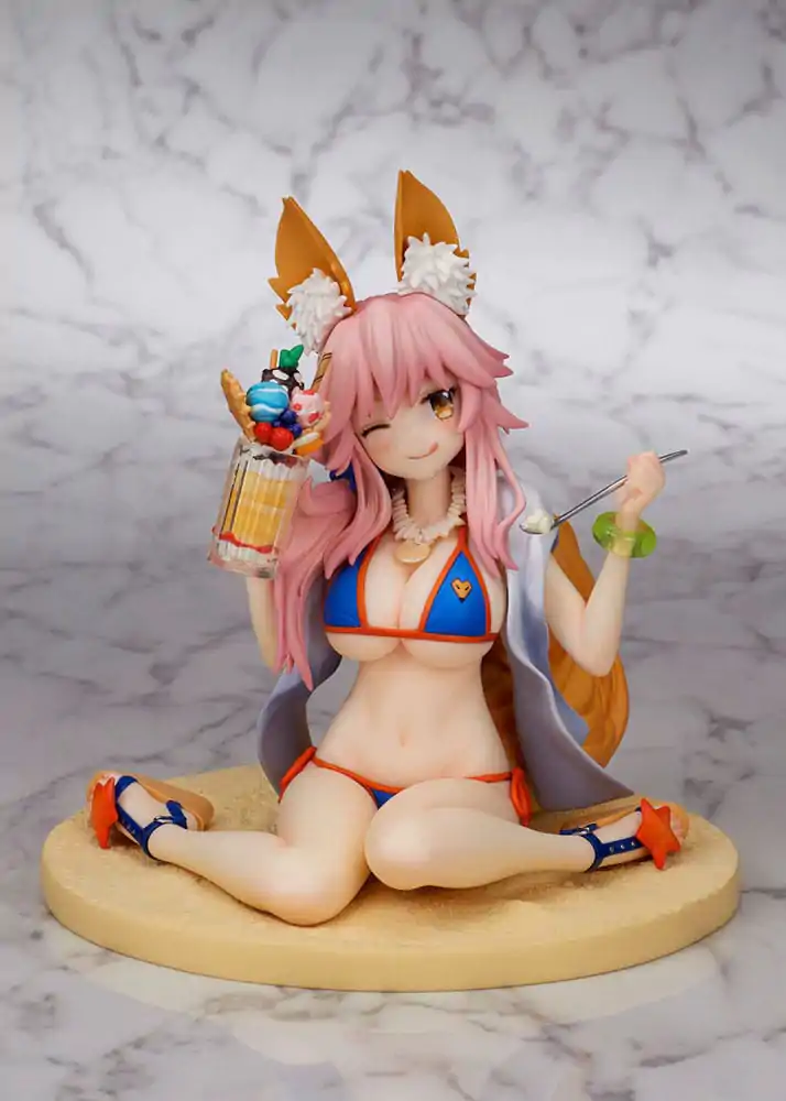 Fate/Grand Order PVC Statue Lancer Tamamo no mae 16 cm product photo