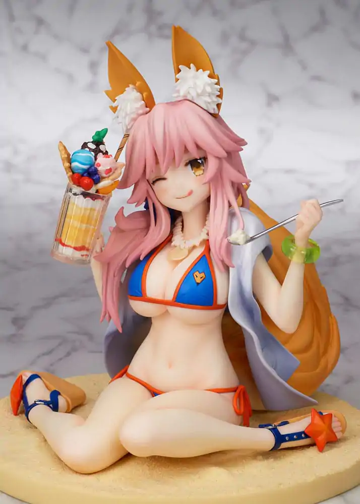 Fate/Grand Order PVC Statue Lancer Tamamo no mae 16 cm product photo