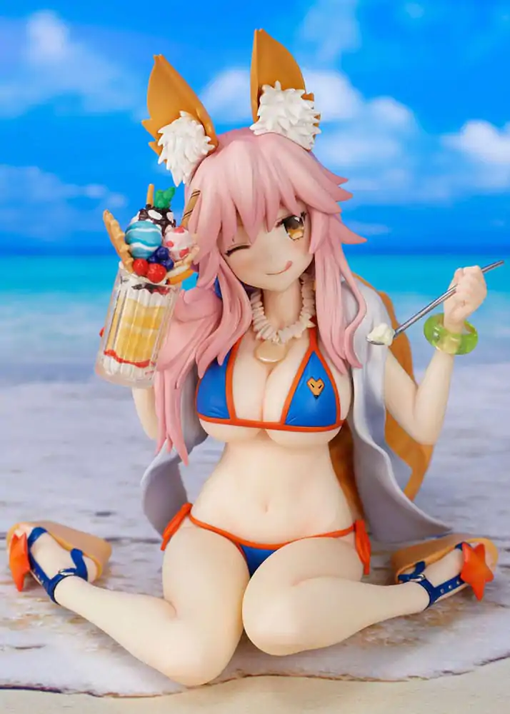 Fate/Grand Order PVC Statue Lancer Tamamo no mae 16 cm product photo