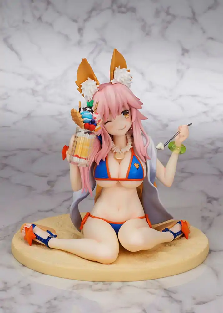 Fate/Grand Order PVC Statue Lancer Tamamo no mae 16 cm product photo