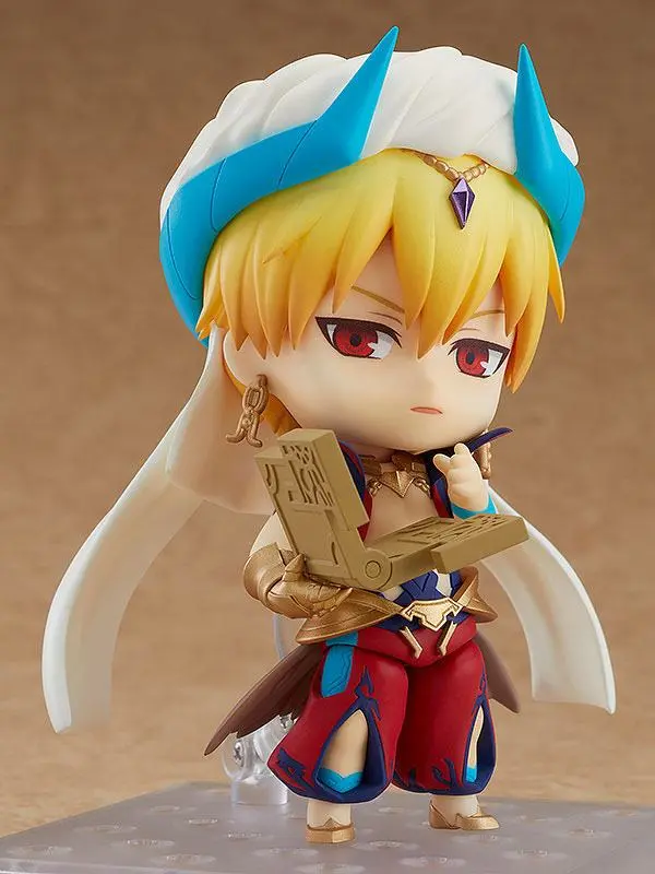 Fate/Grand Order Nendoroid Action Figure Caster/Gilgamesh: Ascension Ver. 10 cm product photo