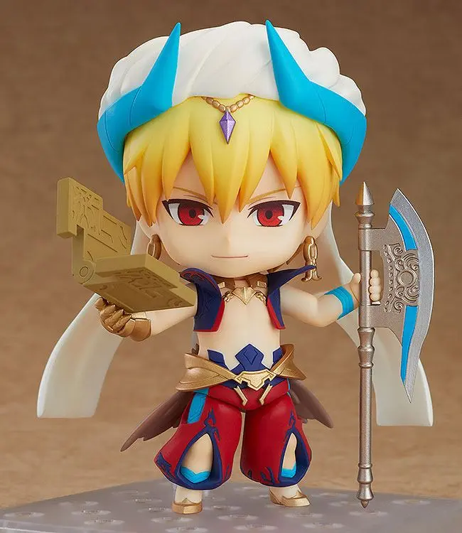 Fate/Grand Order Nendoroid Action Figure Caster/Gilgamesh: Ascension Ver. 10 cm product photo