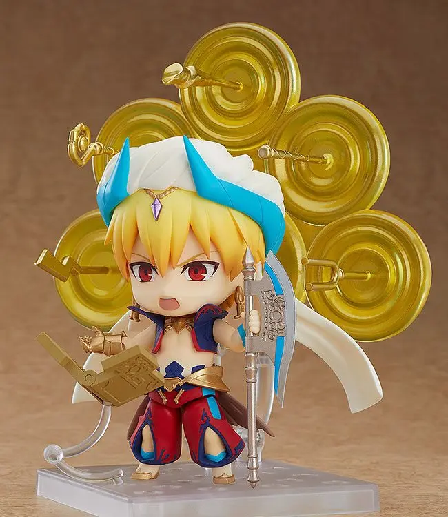 Fate/Grand Order Nendoroid Action Figure Caster/Gilgamesh: Ascension Ver. 10 cm product photo