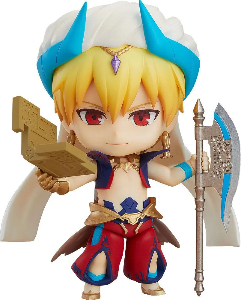 Fate/Grand Order Nendoroid Action Figure Caster/Gilgamesh: Ascension Ver. 10 cm product photo