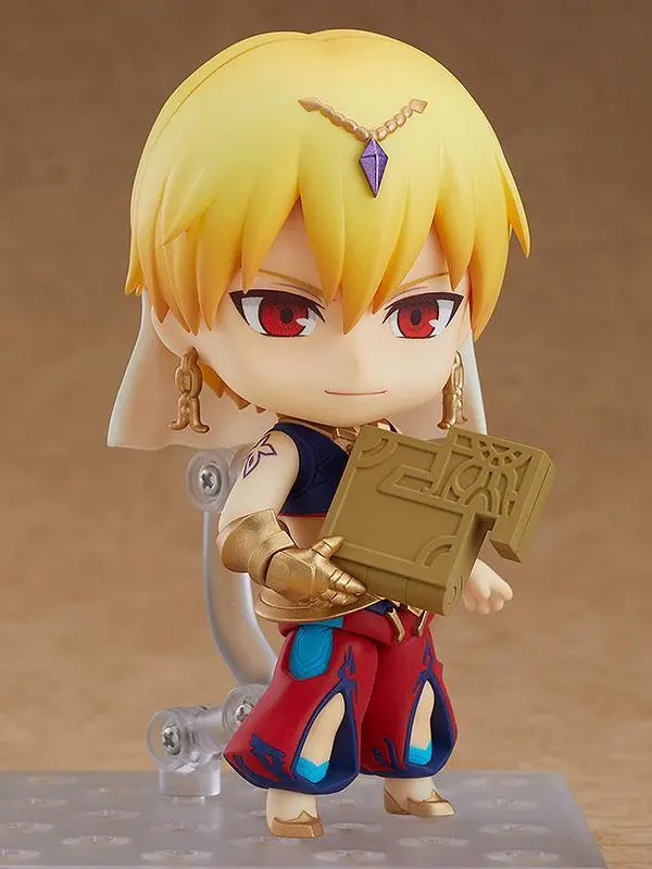 Fate/Grand Order Nendoroid Action Figure Caster/Gilgamesh: Ascension Ver. 10 cm product photo