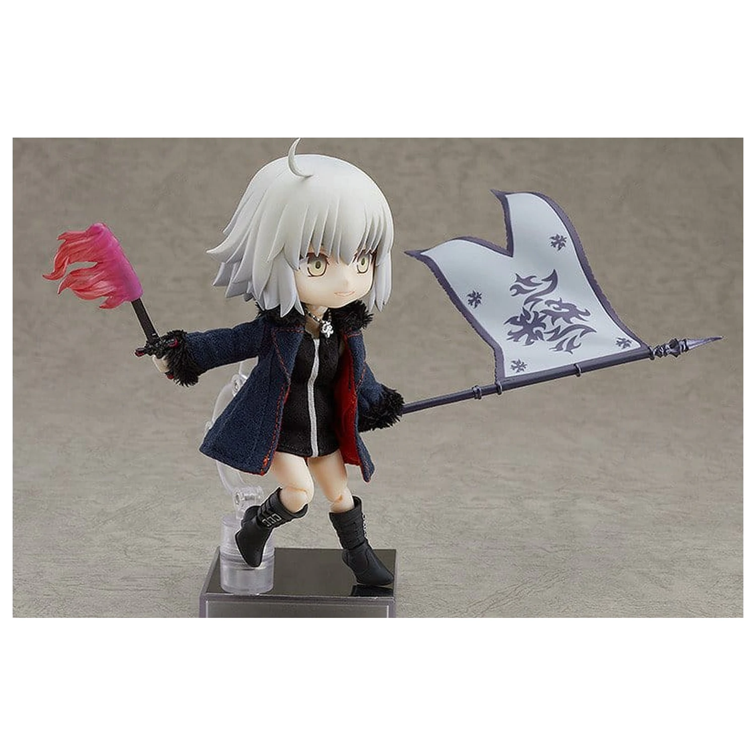 Fate/Grand Order Nendoroid Doll Action Figure Avenger/Jeanne d'Arc (Alter) Shinjuku Ver. 14 cm product photo
