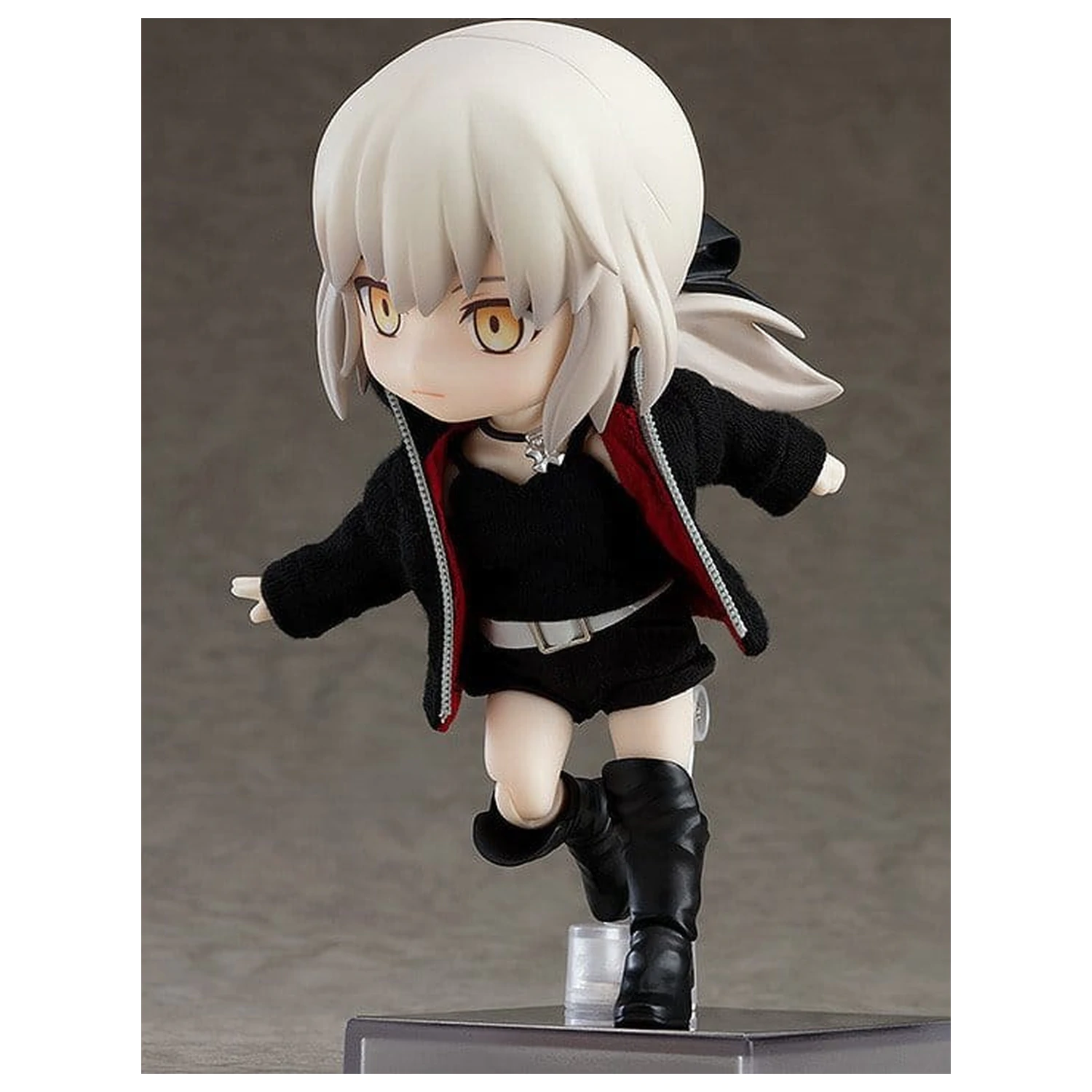 Fate/Grand Order Nendoroid Doll Action Figure Saber/Altria Pendragon (Alter) Shinjuku Ver. 14 cm product photo