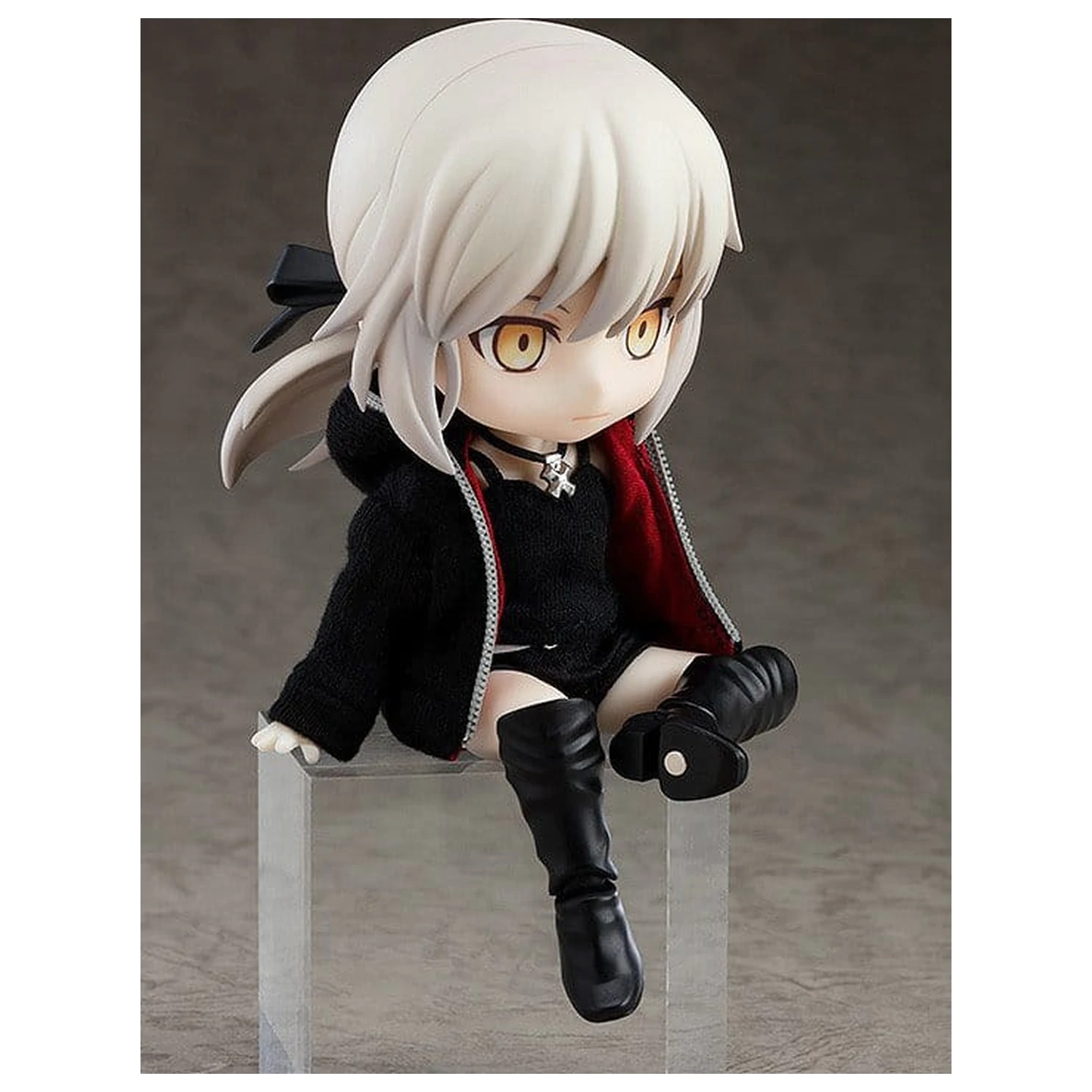Fate/Grand Order Nendoroid Doll Action Figure Saber/Altria Pendragon (Alter) Shinjuku Ver. 14 cm product photo