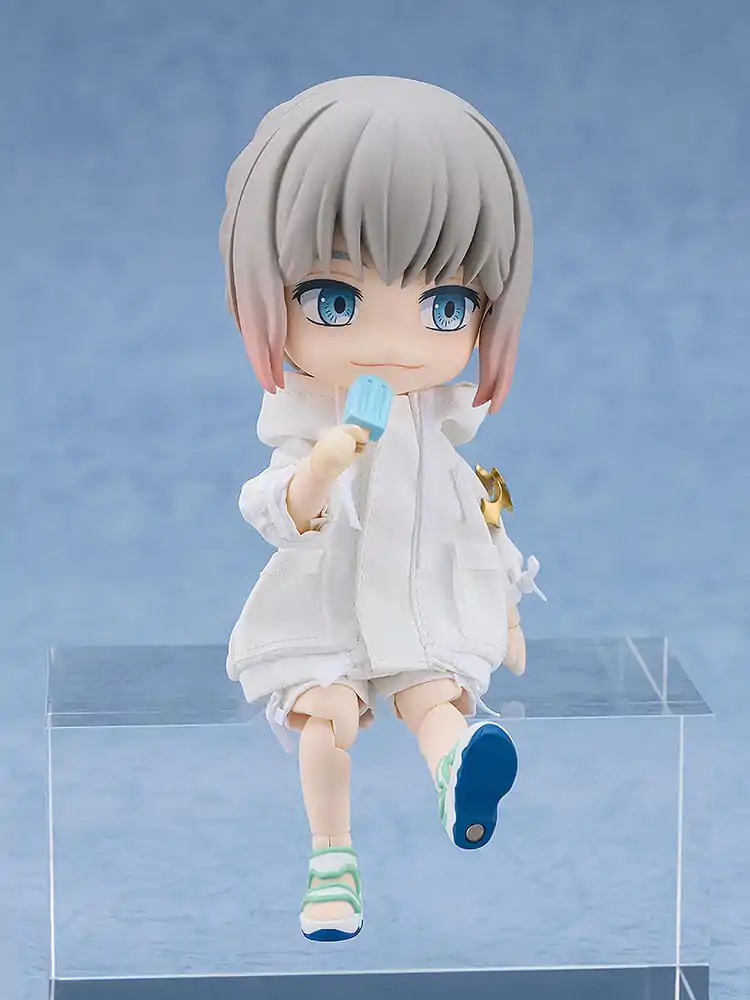 Fate/Grand Order Nendoroid Doll Figure Pretender/Oberon: Refreshing Summer Prince Ver. 14 cm product photo
