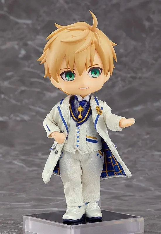 Fate/Grand Order Nendoroid Doll Action Figure Saber/Arthur Pendragon (Prototype): Costume Dress White Rose Ver. 14 cm product photo
