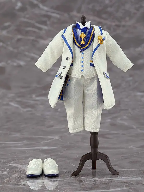 Fate/Grand Order Nendoroid Doll Action Figure Saber/Arthur Pendragon (Prototype): Costume Dress White Rose Ver. 14 cm product photo
