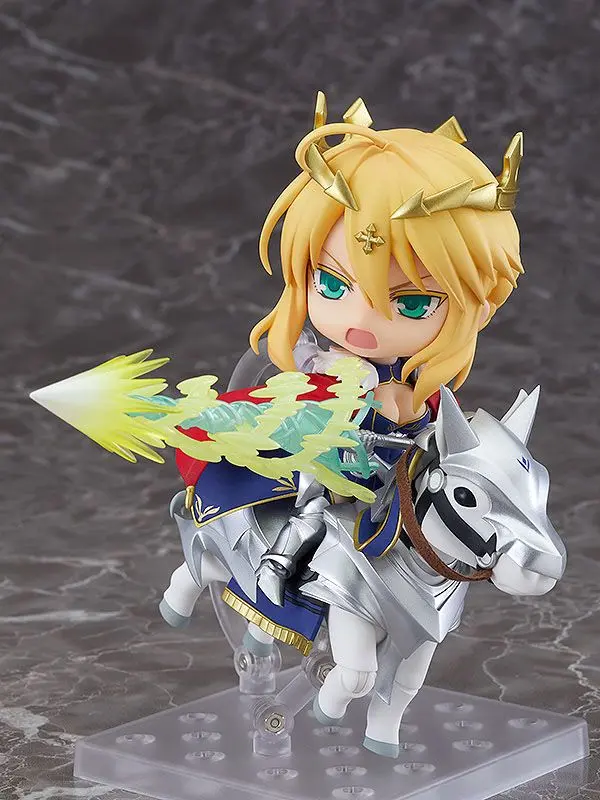 Fate/Grand Order Nendoroid Action Figure Lancer/Altria Pendragon &amp; Dun Stallion 10 cm product photo