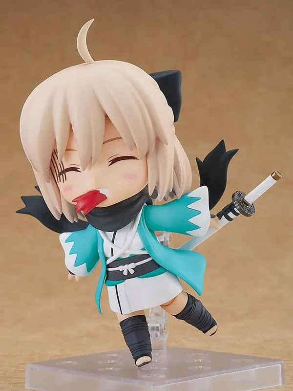 Fate/Grand Order Nendoroid Action Figure Saber/Okita Souji Ascension Ver. 10 cm product photo