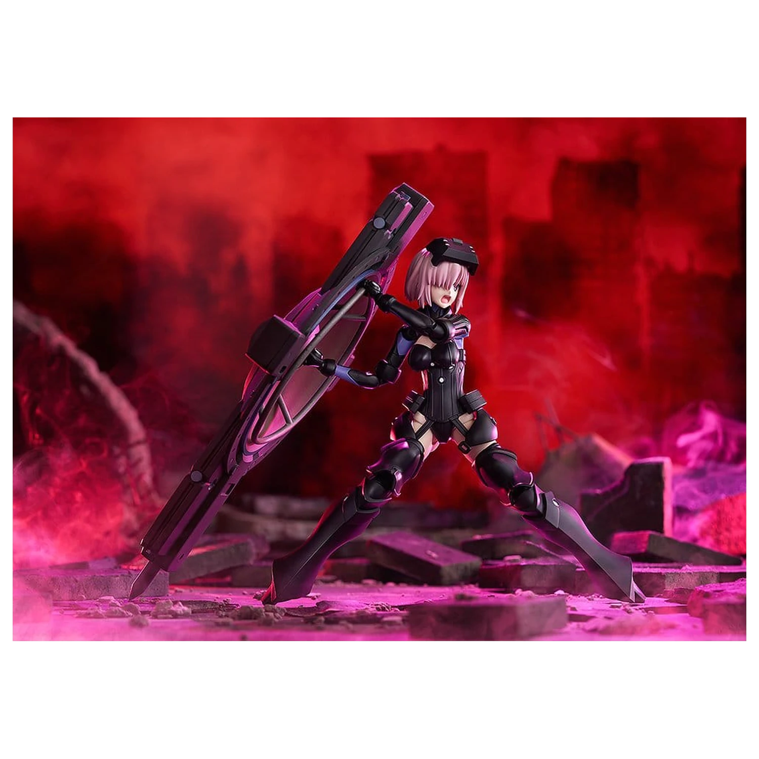 Fate/Grand Order Plamatea Plastic Model Kit Shielder/Mash Kyrielight (Ortinax) 17 cm product photo