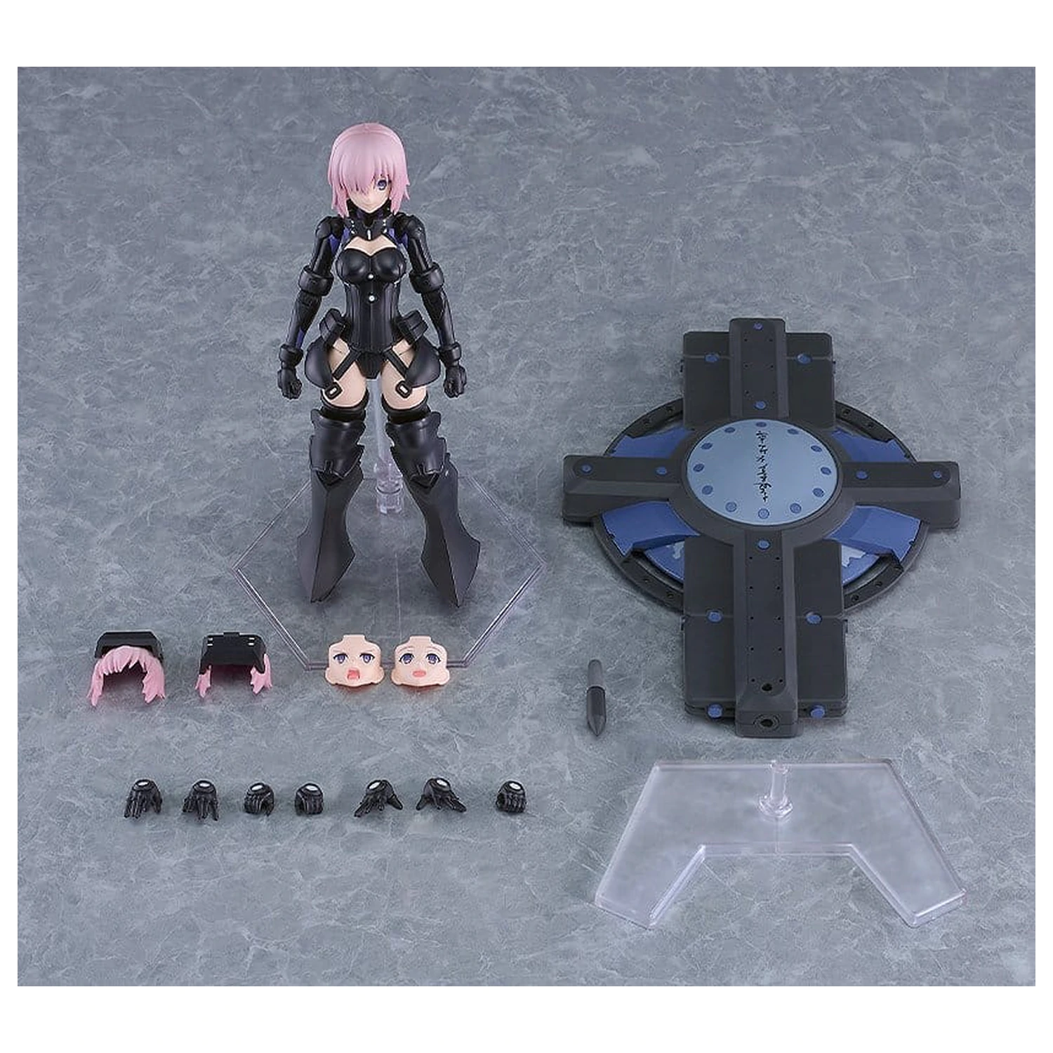 Fate/Grand Order Plamatea Plastic Model Kit Shielder/Mash Kyrielight (Ortinax) 17 cm product photo
