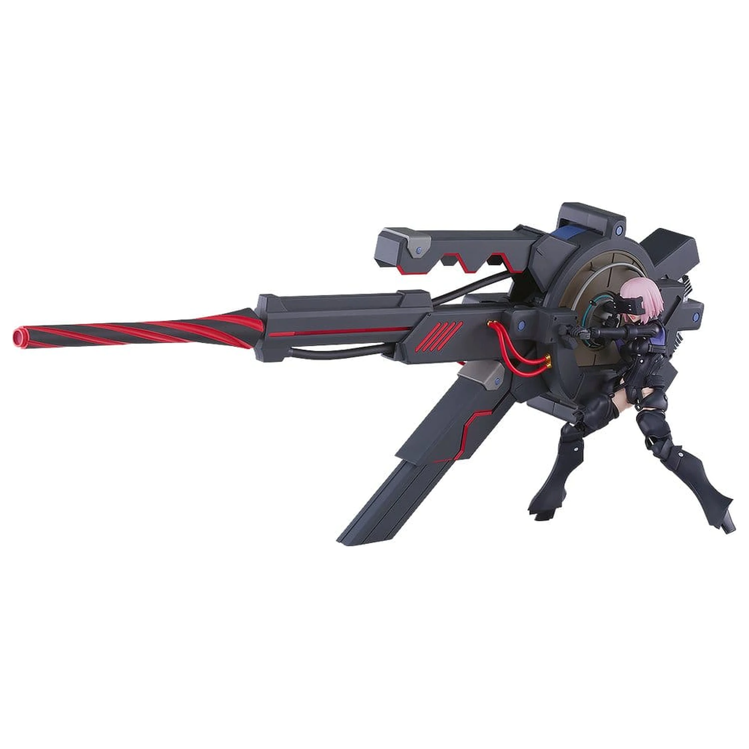 Fate/Grand Order Plamatea Plastic Model Kit Shielder/Mash Kyrielight (Ortinax) Black Barrel Edition 17 cm product photo
