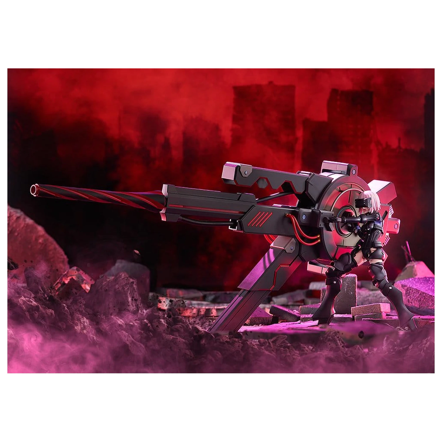 Fate/Grand Order Plamatea Plastic Model Kit Shielder/Mash Kyrielight (Ortinax) Black Barrel Edition 17 cm product photo