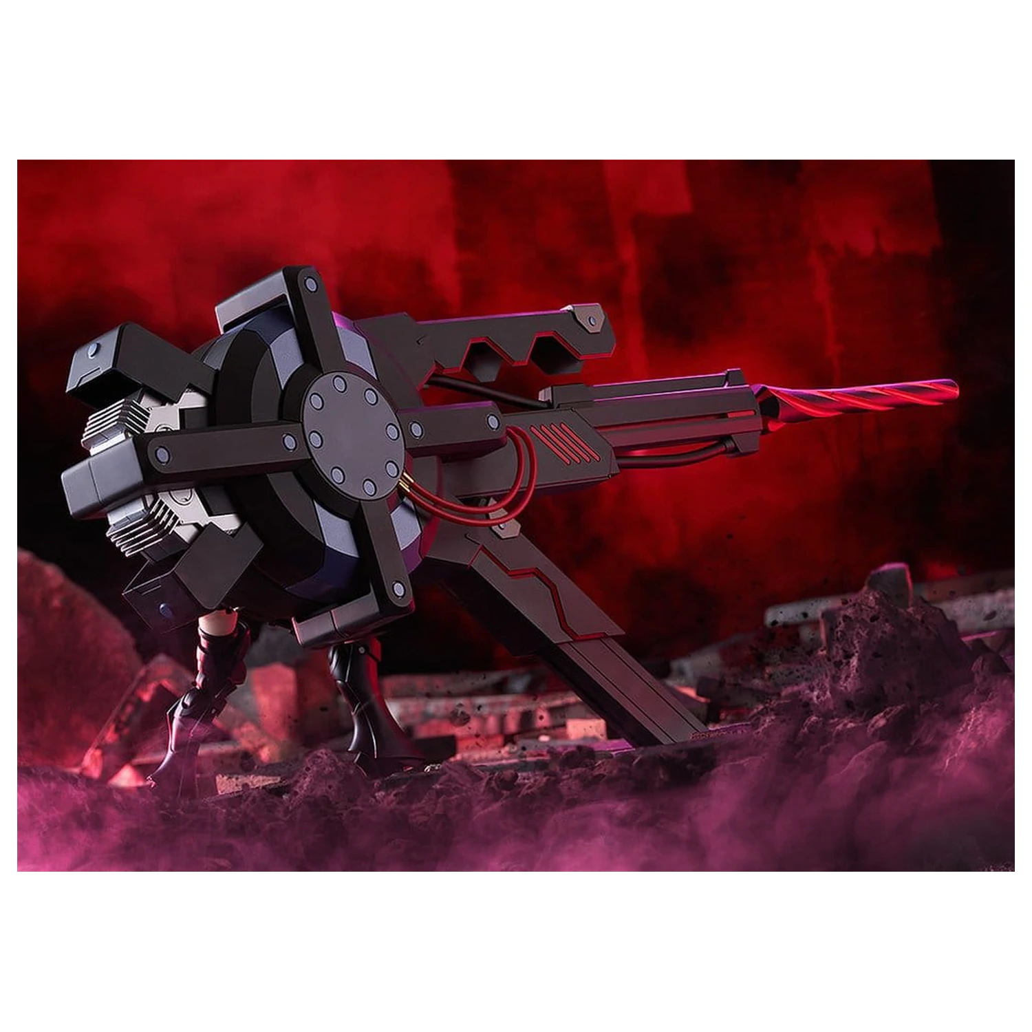 Fate/Grand Order Plamatea Plastic Model Kit Shielder/Mash Kyrielight (Ortinax) Black Barrel Edition 17 cm product photo