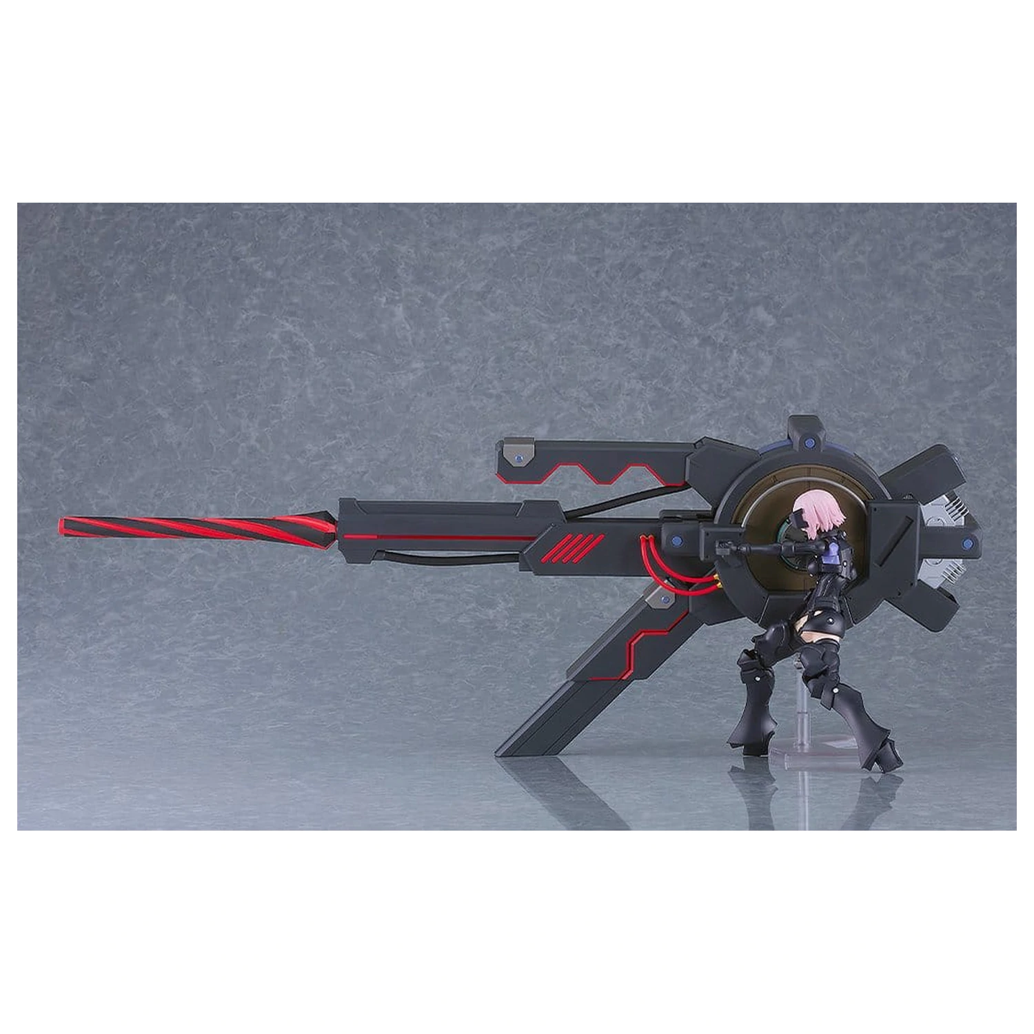 Fate/Grand Order Plamatea Plastic Model Kit Shielder/Mash Kyrielight (Ortinax) Black Barrel Edition 17 cm product photo