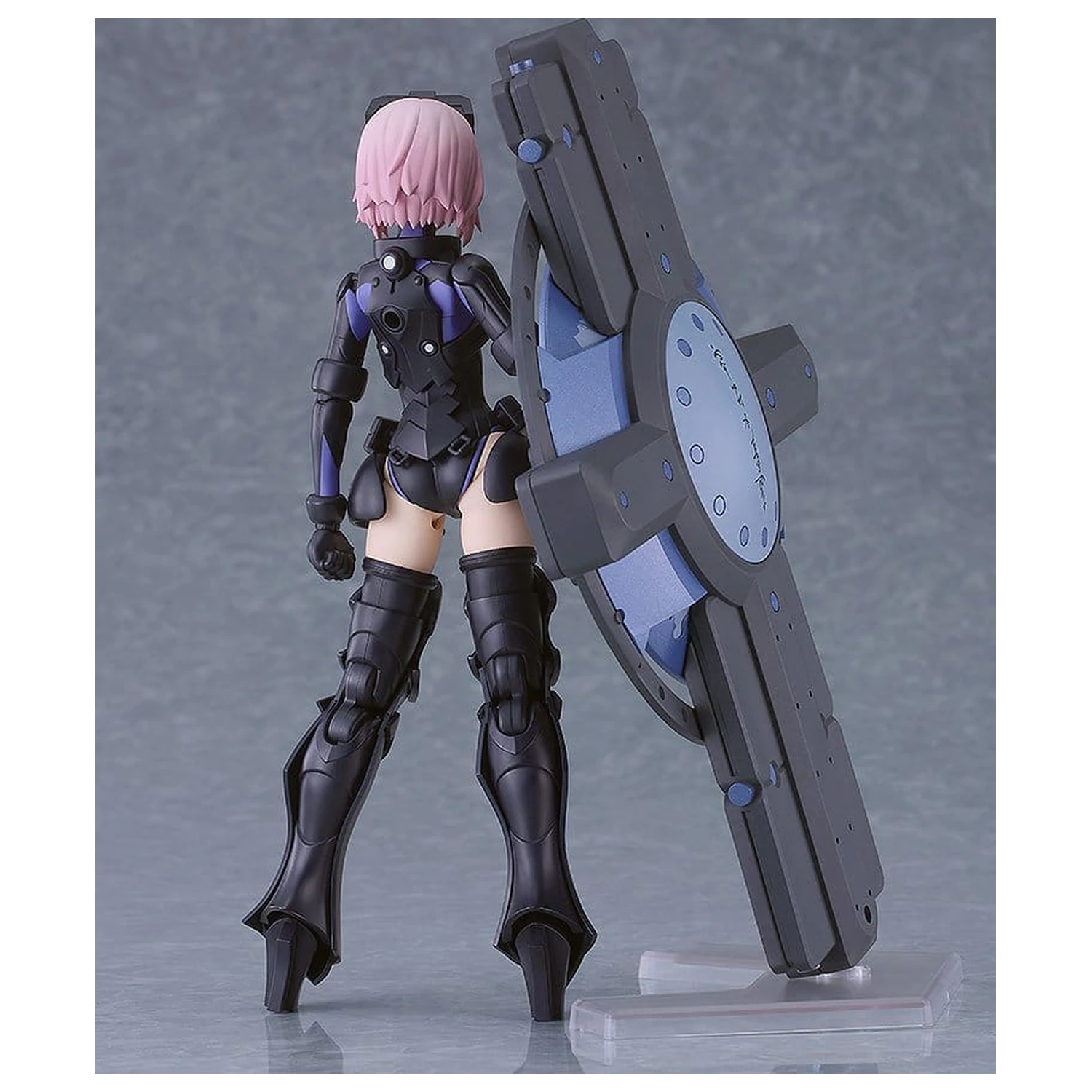 Fate/Grand Order Plamatea Plastic Model Kit Shielder/Mash Kyrielight (Ortinax) Black Barrel Edition 17 cm product photo
