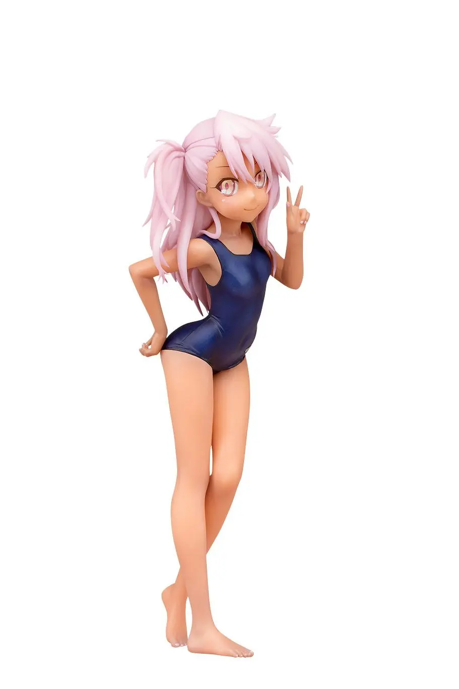Fate/kaleid liner Prisma Illya PMMA Statue 1/7 Chloe von Einzbern School Swimsuit Ver. 21 cm product photo