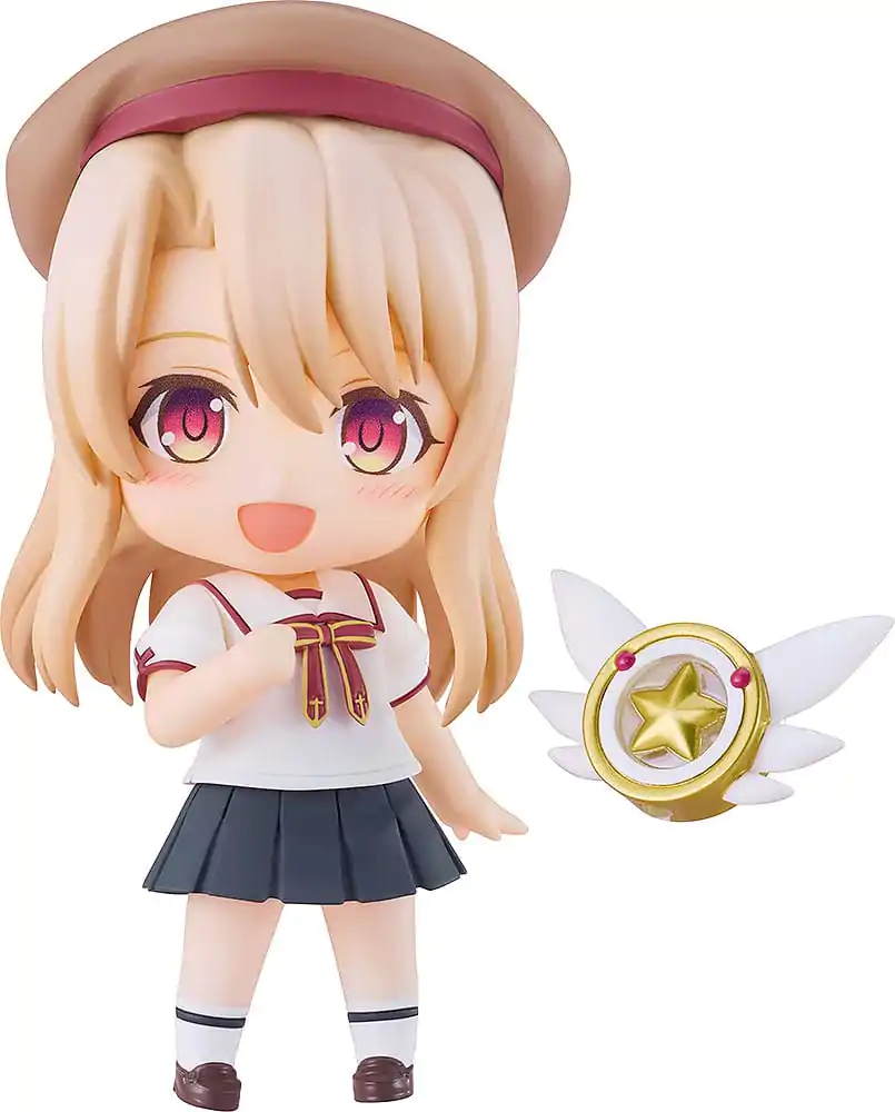 Fate/kaleid liner Prisma Illya Licht Nameless Girl Nendoroid Action Figure Illyasviel von Einzbern: School Uniform Ver. 10 cm product photo