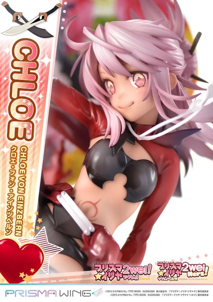 Fate/kaleid liner Prisma Illya Prisma Wing PVC Statue 1/7 Chloe von Einzbern 20 cm termékfotó