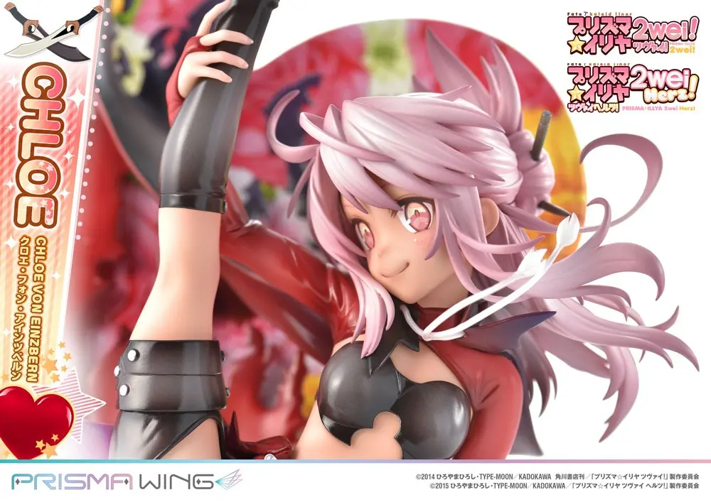 Fate/kaleid liner Prisma Illya Prisma Wing PVC Statue 1/7 Chloe von Einzbern 20 cm product photo