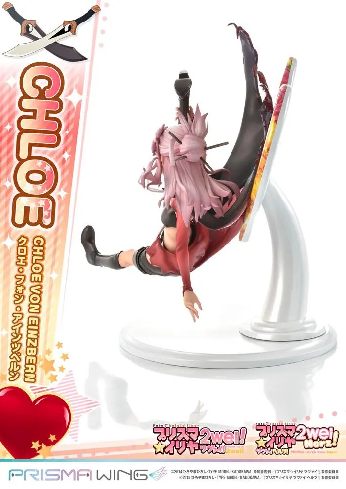 Fate/kaleid liner Prisma Illya Prisma Wing PVC Statue 1/7 Chloe von Einzbern 20 cm product photo